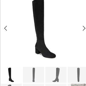 Sam Edelman Black over the knee boots